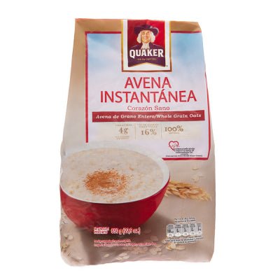 QUAKER AVENA CORAZON INSTANTANEA 620 G - SUPERMIX
