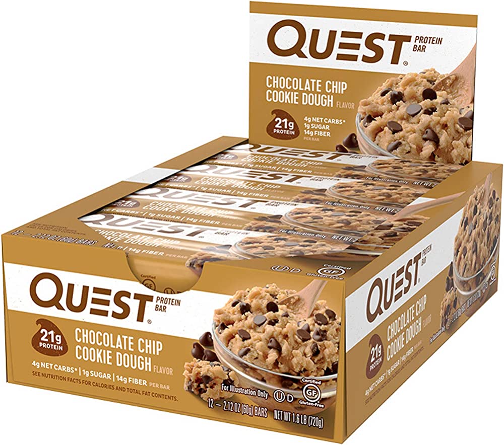 QUESTBAR CHIP COOKIES DOUGH 60 GRS - SUPERMIX