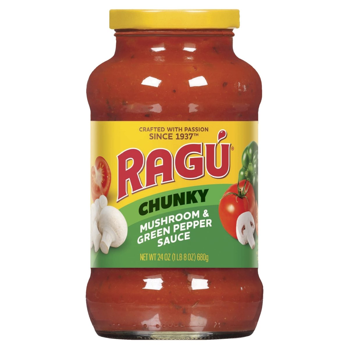 RAGU SPAG. SAUCE MUSHROOM 12/24 ONZ - SUPERMIX