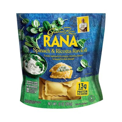 RANA PASTA SPINACH & RICOTTA RAVIOLI 10 OZ - SUPERMIX