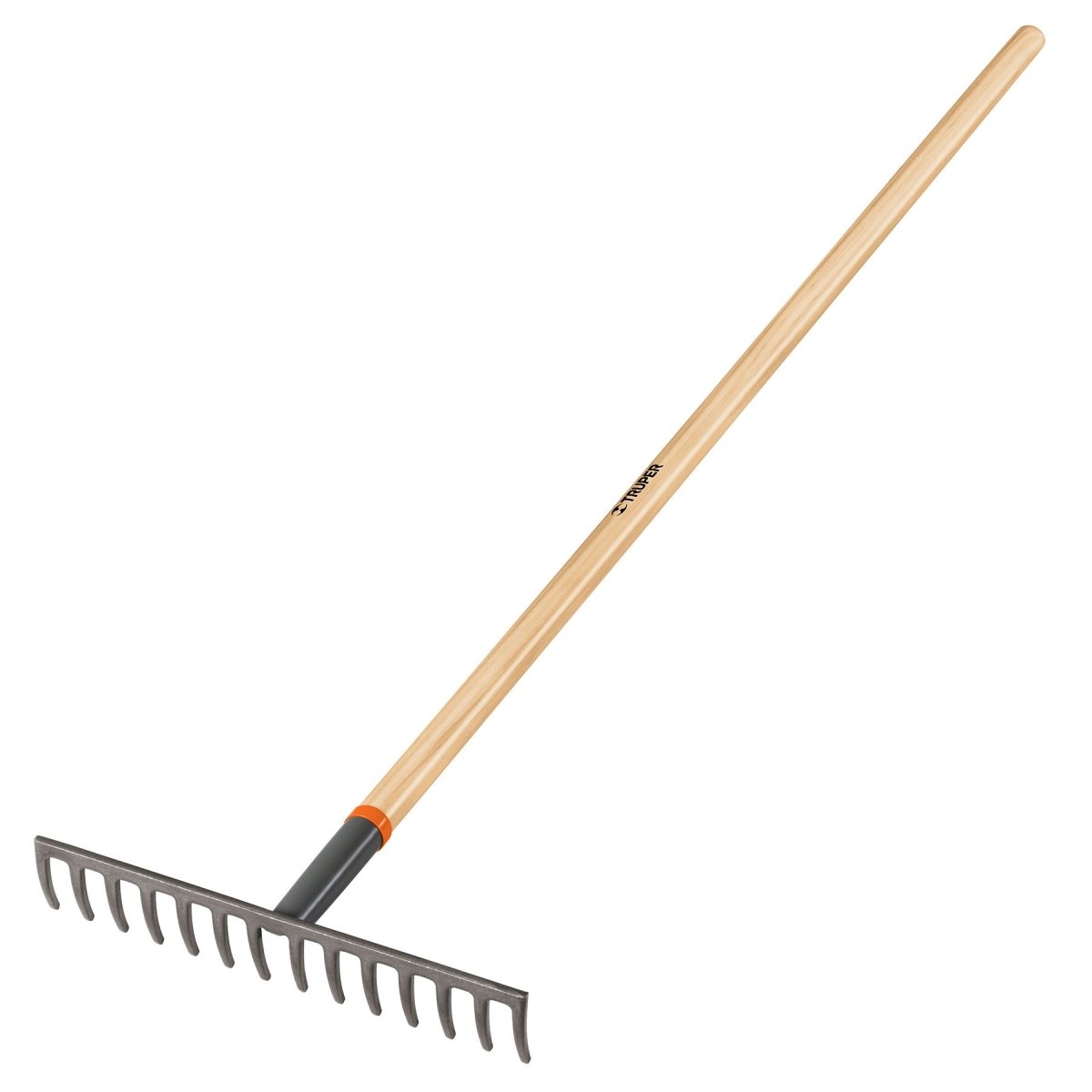 RASTRILLO RECTO, 14 DIENTES, MANGO 54" - SUPERMIX