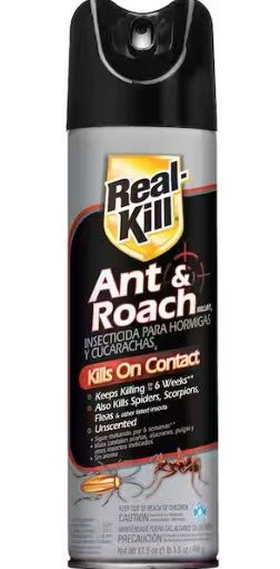 REAL KILL ANT & ROACH 12/17.5 OZ - SUPERMIX