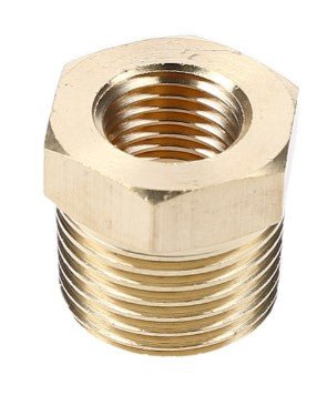 REDUCCION BUSHING 1/2 X 1/4 NPT BRONCE - SUPERMIX