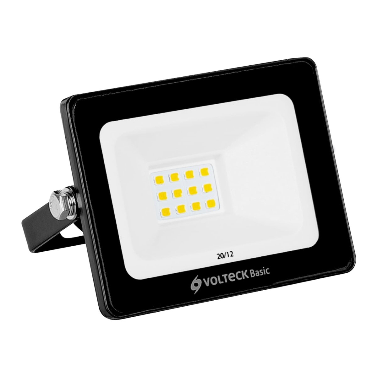 REFLECTOR LED 10W ULTRA DELGADO LUZ CALIDA VOLTECK BASIC - SUPERMIX