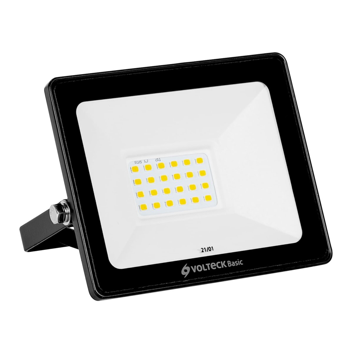 REFLECTOR LED 20W ULTRA DELGADO LUZ CALIDA VOLTECK BASIC - SUPERMIX