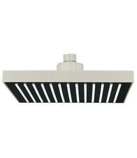 REGADERA CUADRADA ABS 8", SIN BRAZO, ACA - SUPERMIX