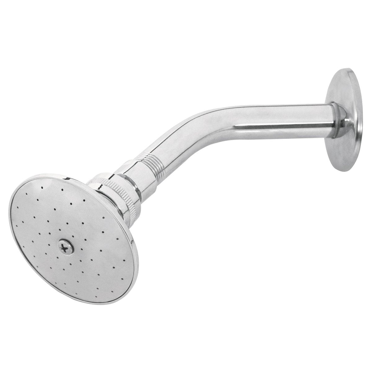 REGADERA REDONDA DE ZAMAK 3", CON BRAZO - SUPERMIX