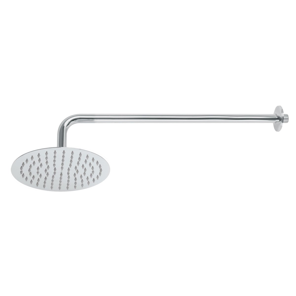 REGADERA REDONDAACERO INOXIDABLE CROMADO, 8". - SUPERMIX