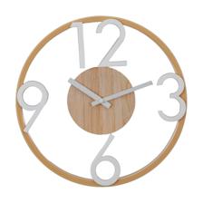 RELOJ D/PARED C/MOVC/BATAA 30X5X30 - SUPERMIX