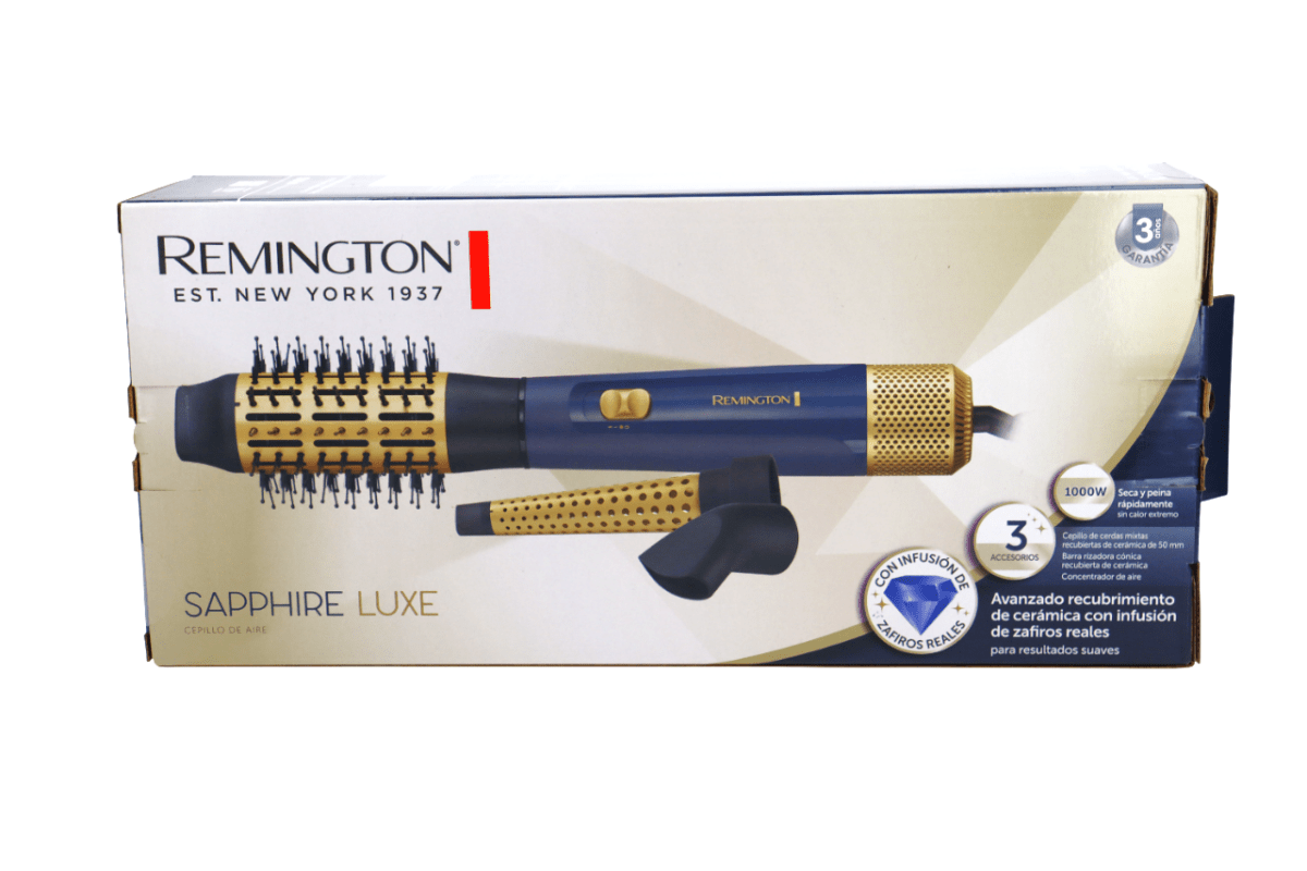 REMINGTON CEPILLO DE AIRE SAPPHIRE Y MULTIESTILIZADOR - SUPERMIX