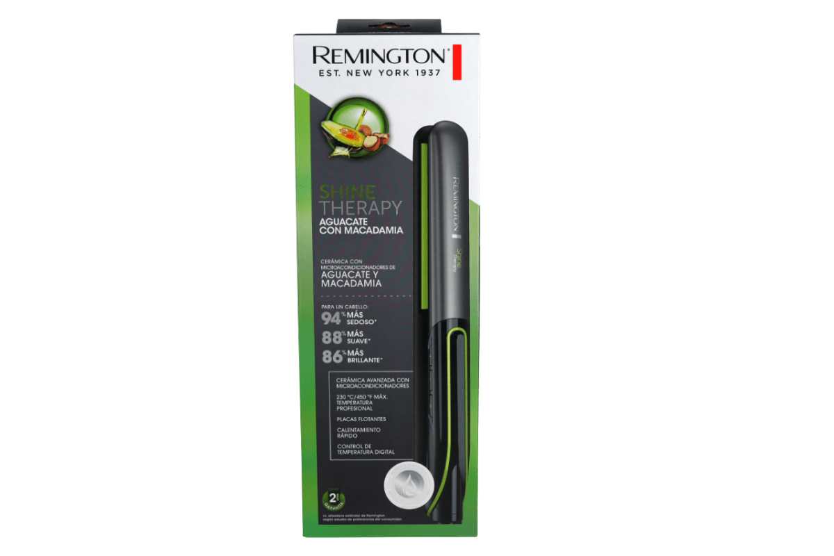 REMINGTON PLANCHA PELO AGUACATE Y MACADAMIA S12A - SUPERMIX