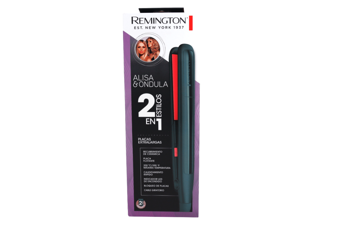 REMINGTON PLANCHA PELO ALISA Y ONDULA - SUPERMIX