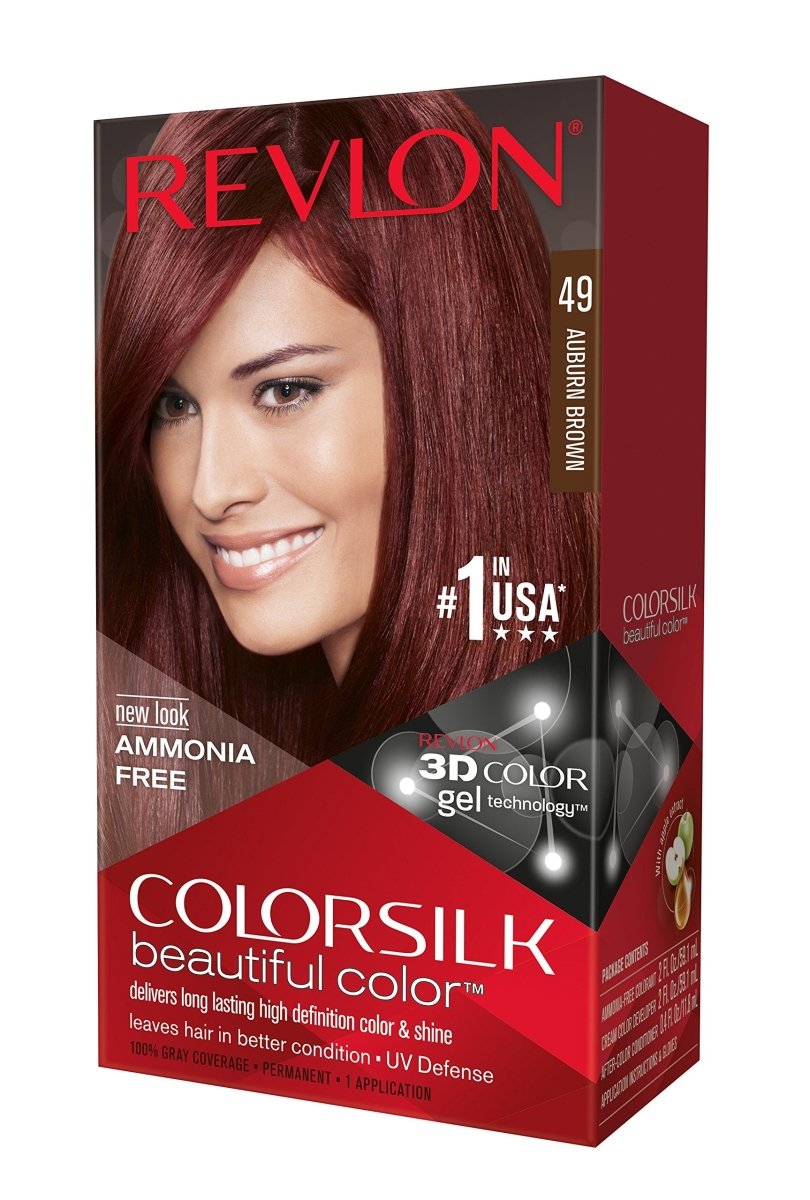 REVLON TINTE COLORSILK CASTANO ROJIZO PROFUNDO 49 - SUPERMIX