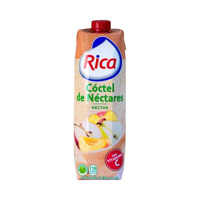 RICA COCTELES DE NECTARES 1 LITRO - SUPERMIX
