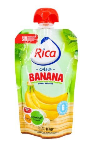 RICA COLADO BANANA 113GR - SUPERMIX