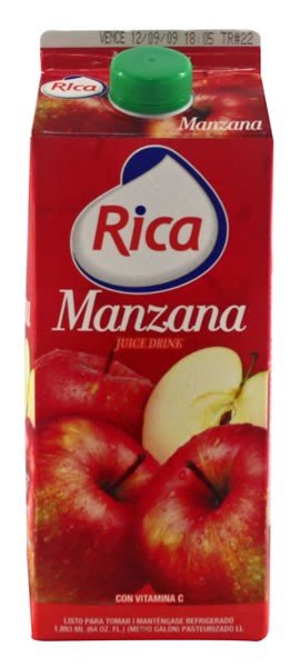 RICA JUGO DE MANZANA 1/2 GALON - SUPERMIX