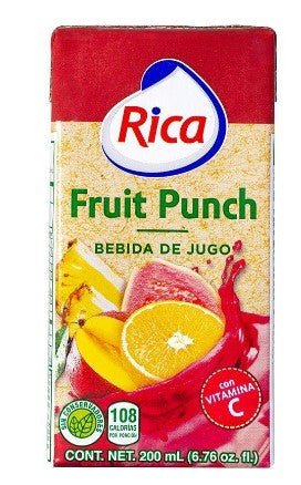 RICA JUGO FRUIT PUNCH 200 ML - SUPERMIX