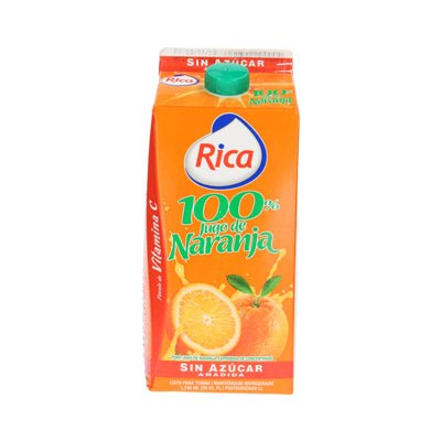 RICA JUGO NARANJA 1/2 GALON - SUPERMIX