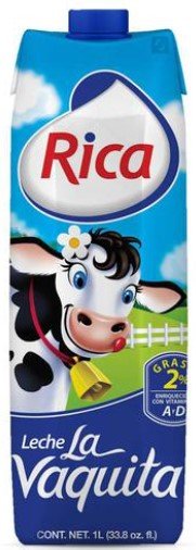 RICA LECHE VAQUITA 1 LITRO - SUPERMIX