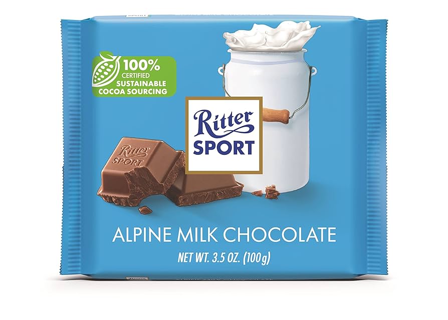 RITTER ALPINE MILK CHOCOLATE 100 GRS - SUPERMIX