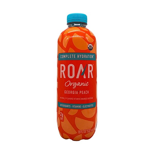 ROAR ORGANIC JUGO SABOR GEORGIA PEACH 18 OZ - SUPERMIX