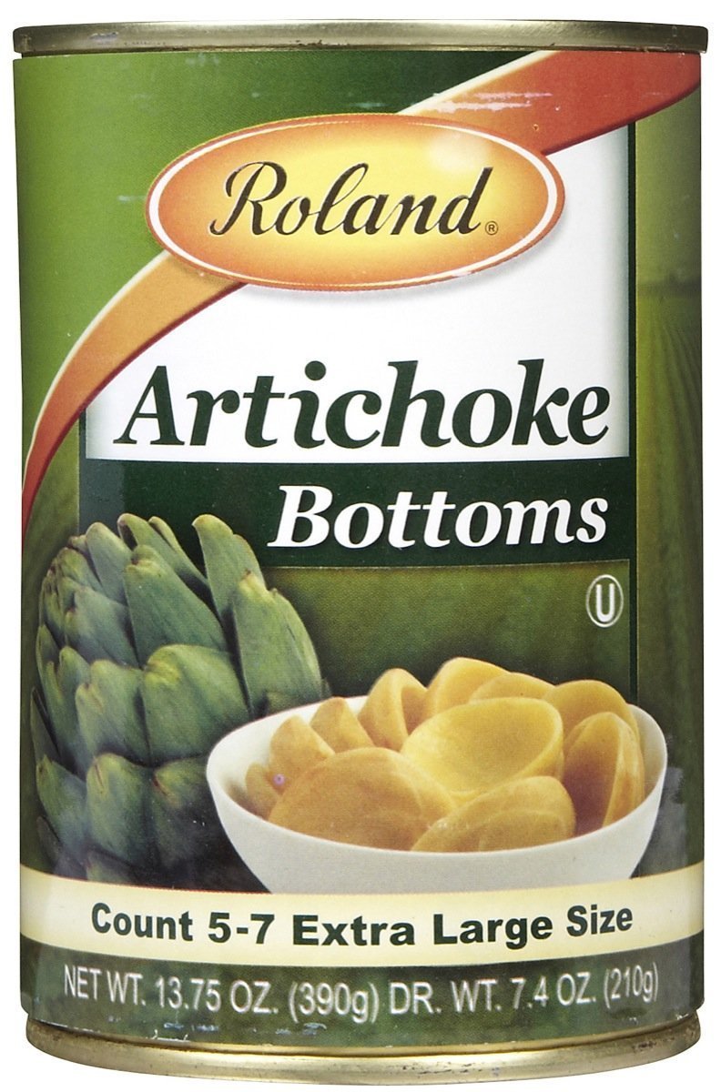 ROLAND ALCACHOFAS BOTTONS (FONDOS) 5/7 13.75 OZ - SUPERMIX