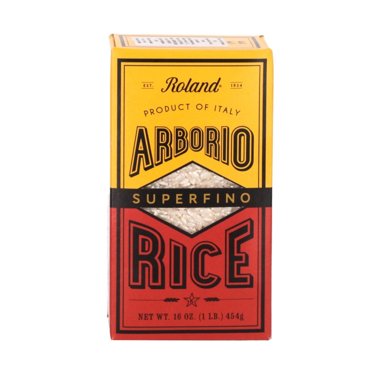 ROLAND ARROZ ARBORIO SUPERFINO 16 OZ - SUPERMIX