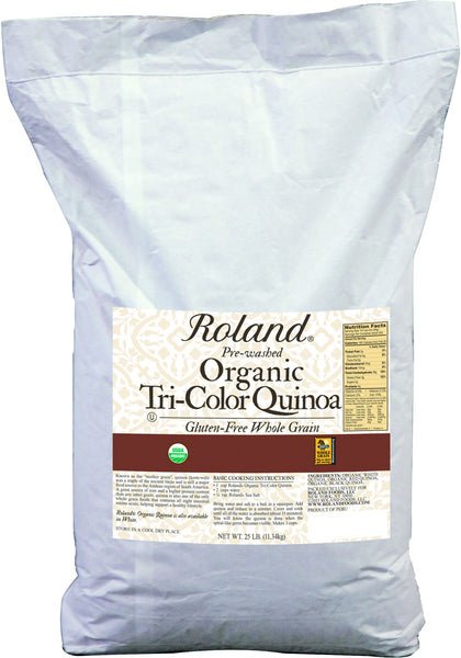 ROLAND ORGANIC TRI - COLOR QUINOA 12 OZ - SUPERMIX
