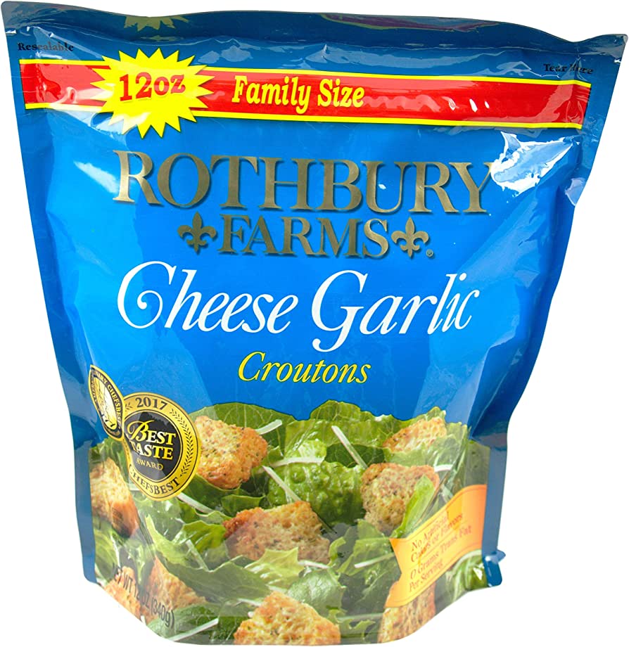 ROTHBURY PAN CROUTON QUESO - AJO 6 OZ - SUPERMIX