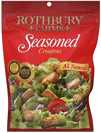 ROTHBURY PAN CROUTON SEASONED 6 OZ - SUPERMIX
