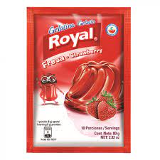 ROYAL GELATINA FRESA 80 GRS - SUPERMIX