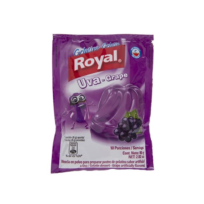 ROYAL GELATINA UVA 80 GRS - SUPERMIX