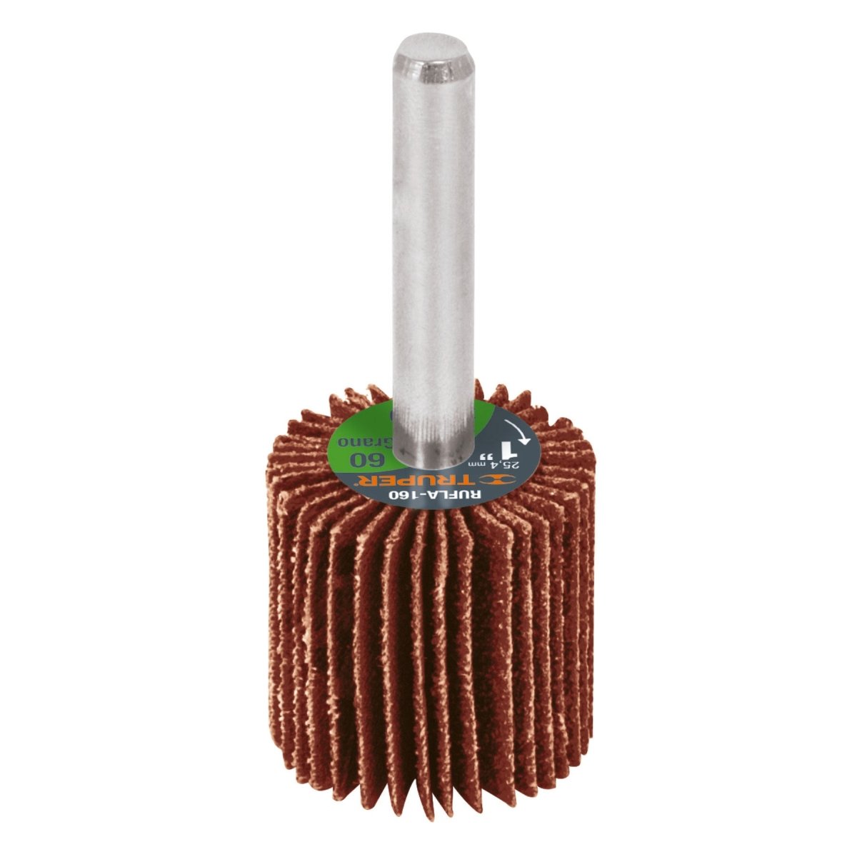 RUEDA FLAP DE 1" GRANO 60 TRUPER - SUPERMIX