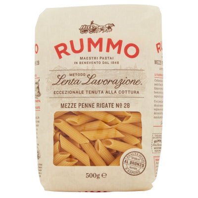 RUMMO MEZZE PENNE REGATE NO. 28 BIO INTEGRAL 500 GR - SUPERMIX