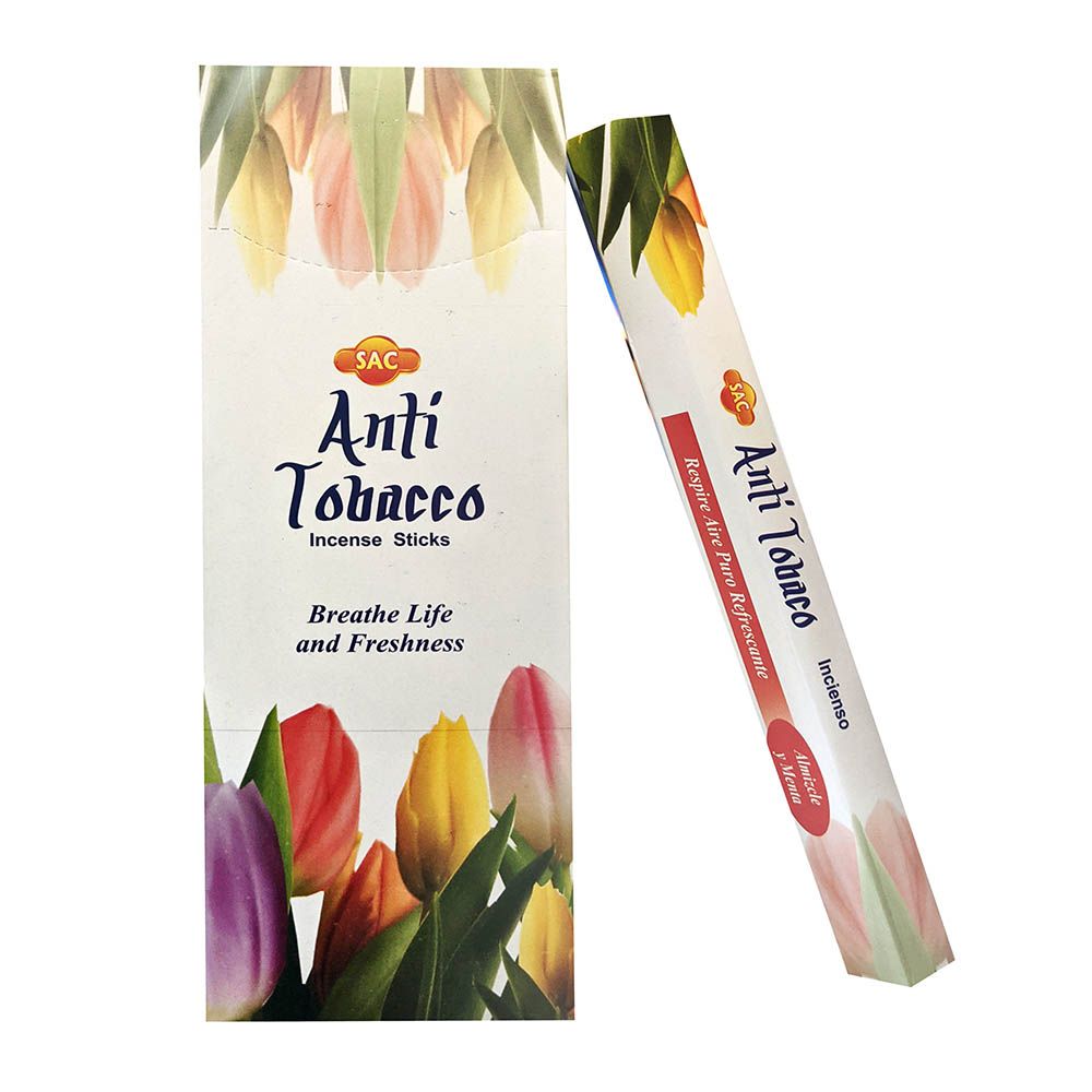 SAC INCIENSO ANTI TOBACO HEXAGONAL - SUPERMIX