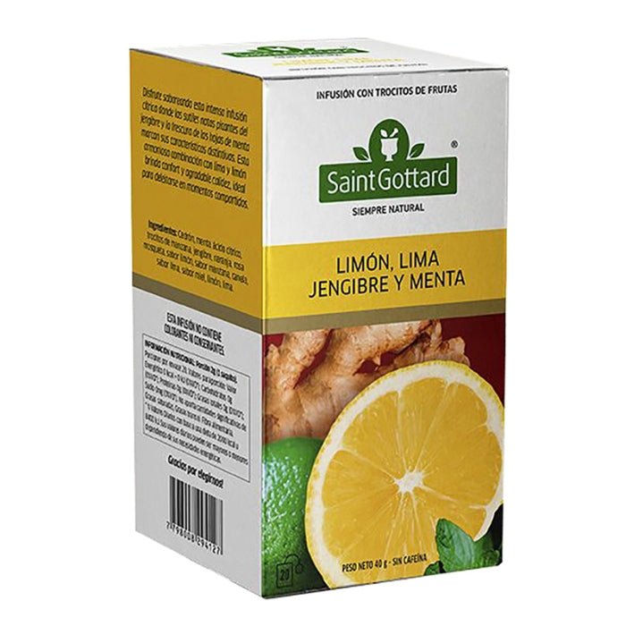 SAINT GOTTAR TE DE LIMON 12/20 SOBRES - SUPERMIX