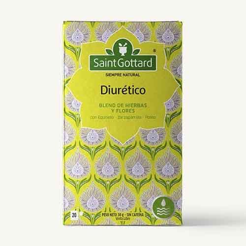 SAINT GOTTARD TISANA DIURETICO 12/20 SOBRES - SUPERMIX