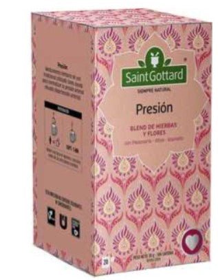 SAINT GOTTARD TISANA PRESION 12/20 SOBRES - SUPERMIX