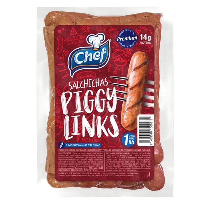 SALCHICHAS PIGGY LINK 5 LB - SUPERMIX