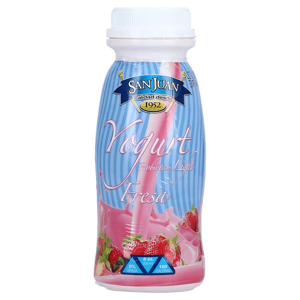 SAN JUAN YOGURT FRESA 8 OZ - SUPERMIX