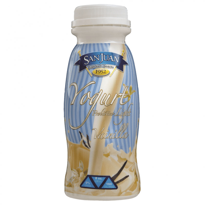 SAN JUAN YOGURT LIGHT VAINILLA 8 OZ - SUPERMIX