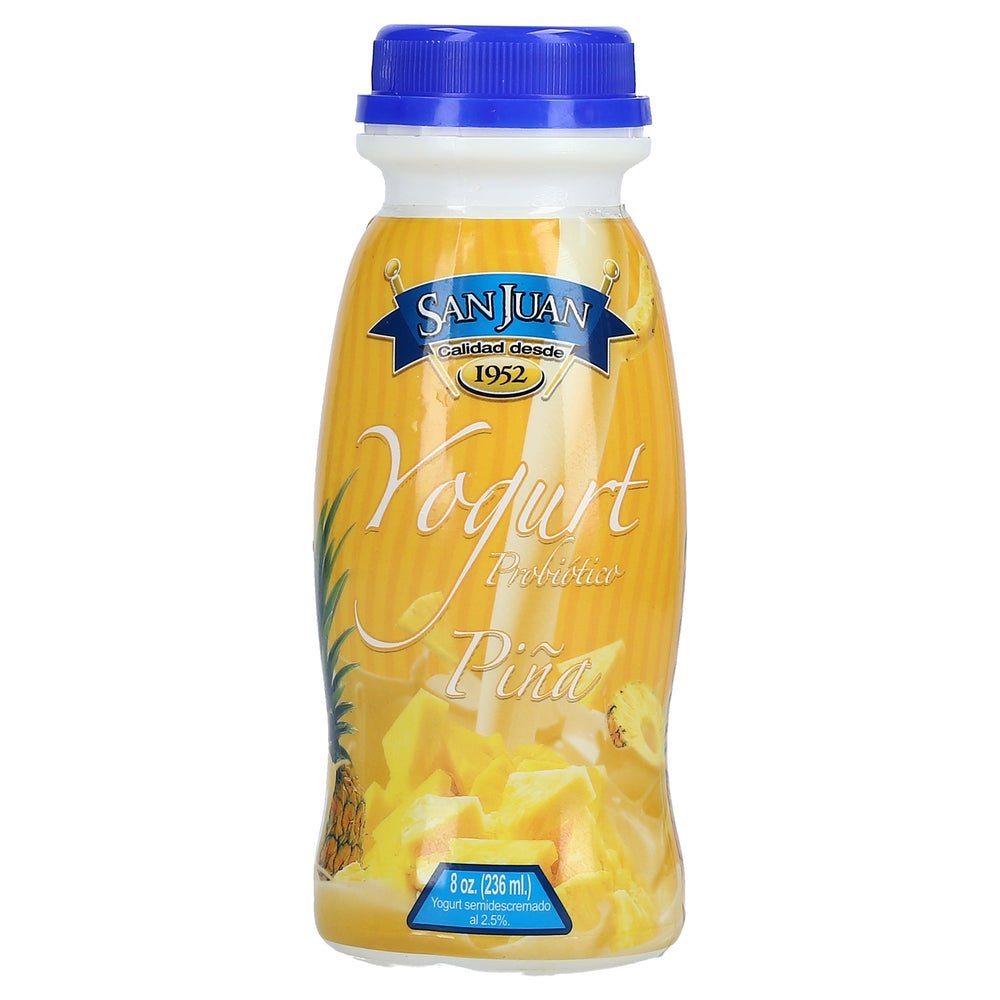 SAN JUAN YOGURT PINA 8 OZ - SUPERMIX