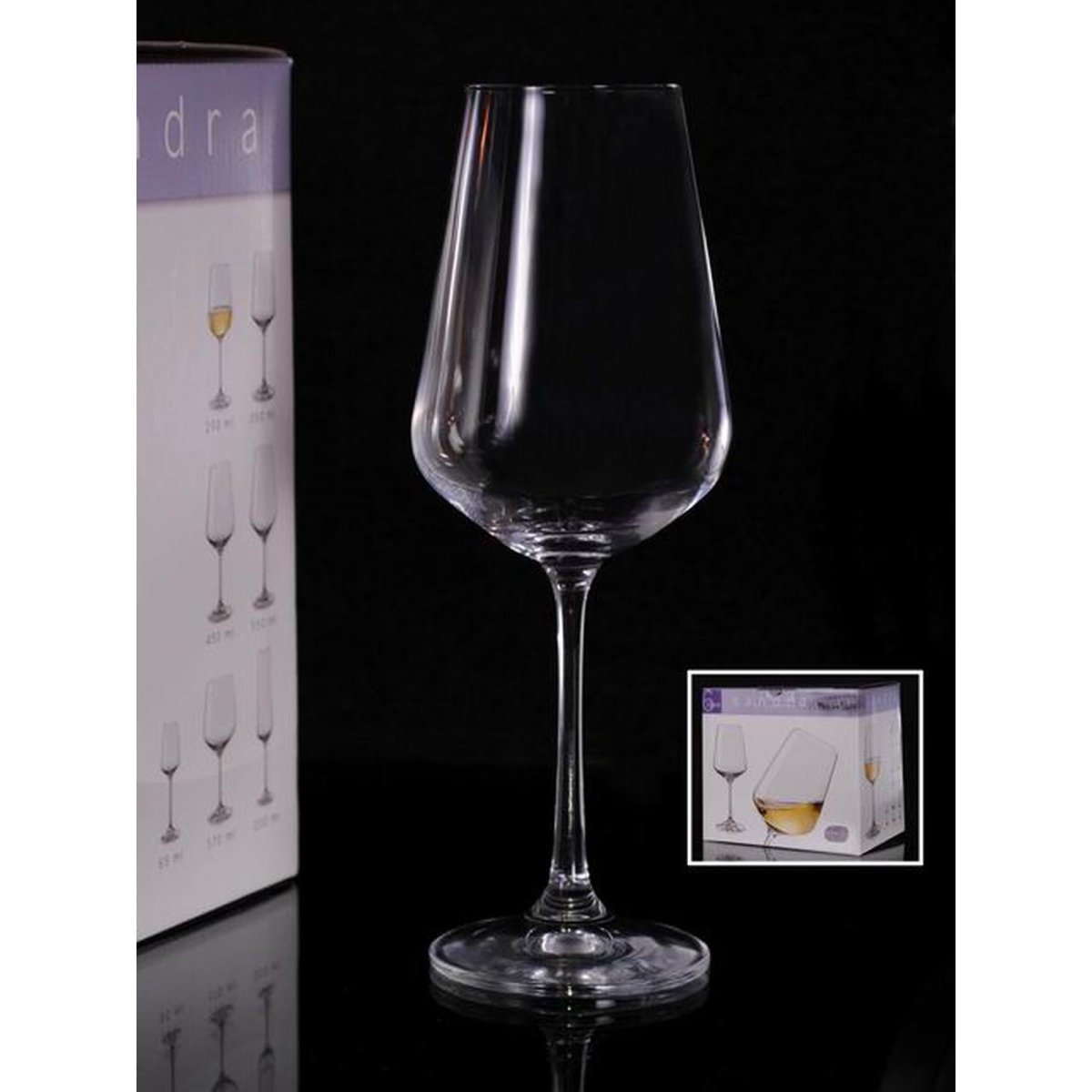 SANDRA COPA VINO 250ML E6 - SUPERMIX