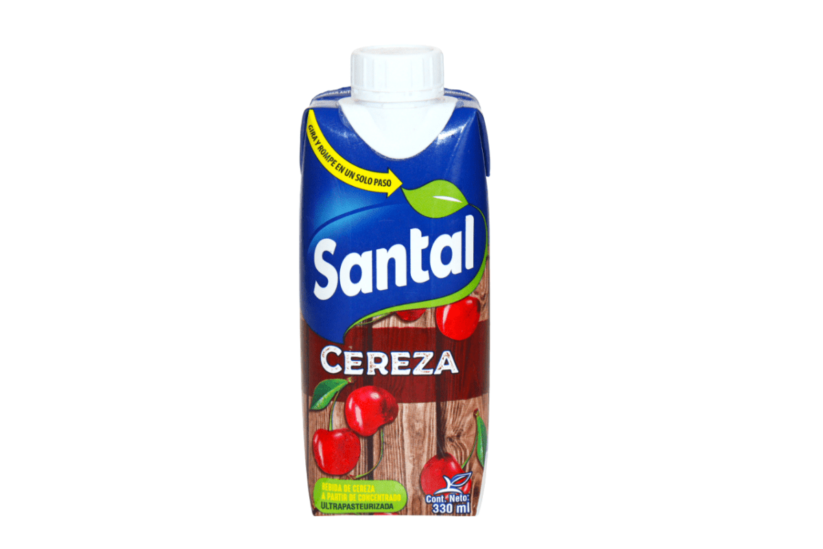SANTAL JUGO SABOR CEREZA 330 ML - SUPERMIX