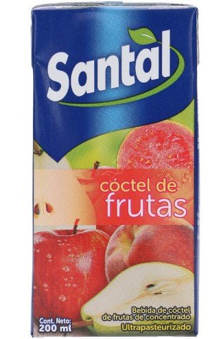 SANTAL JUGO SABOR COCTEL DE FRUTAS 200 ML - SUPERMIX