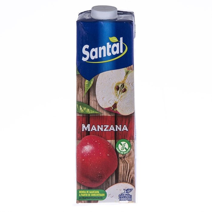 SANTAL JUGO SABOR MANZANA 1 LT / 1000 ML - SUPERMIX