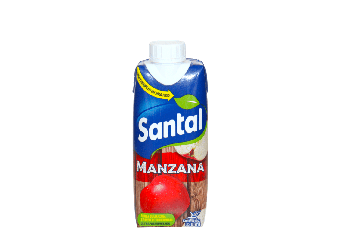 SANTAL JUGO SABOR MANZANA 330 ML - SUPERMIX