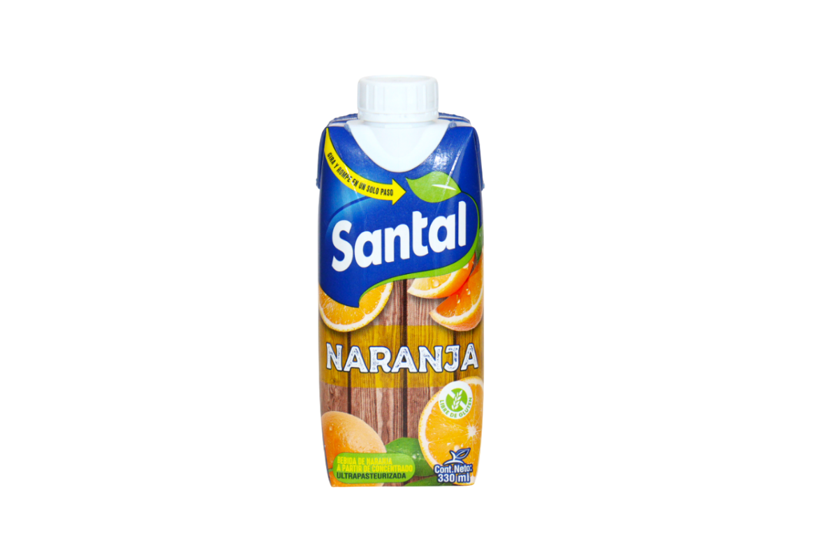 SANTAL JUGO SABOR NARANJA 330 ML - SUPERMIX