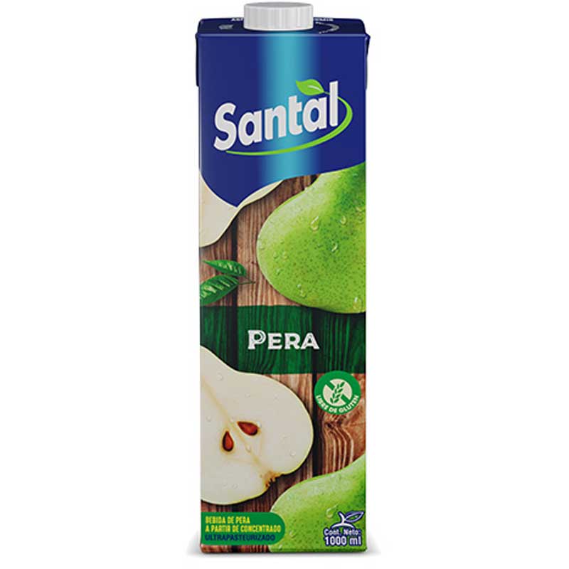 SANTAL JUGO SABOR PERA 1L / 1000 ML - SUPERMIX