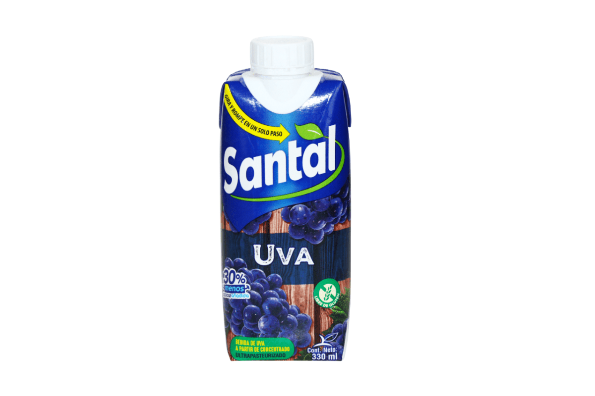 SANTAL JUGO SABOR UVA 330 ML - SUPERMIX